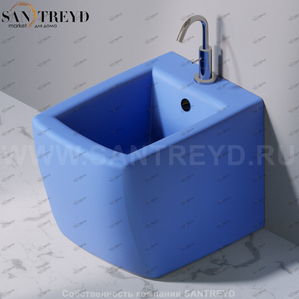 S502140 Биде напольное SQUARE A. e T. Italia AeT ITALIA