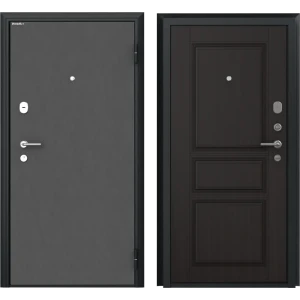 Дверь входная металлическая Премиум New 98x205 см правая венге классик