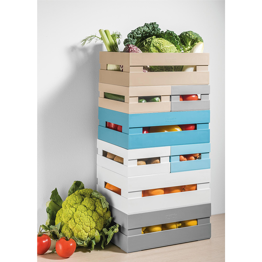 16930011 Ящик для хранения tidy&store, 22,4х5,4х8,7 см, белый Guzzini  - Вид №4