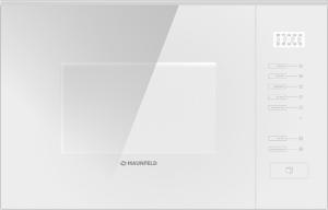 MBMO.20.8GW Встраиваемая микроволновая печь jbmo.20.5grbg/ встраиваемая микроволновая печь, 594 мм, сесорное управление, 20 л, 1270 вт, белый цвет Maunfeld