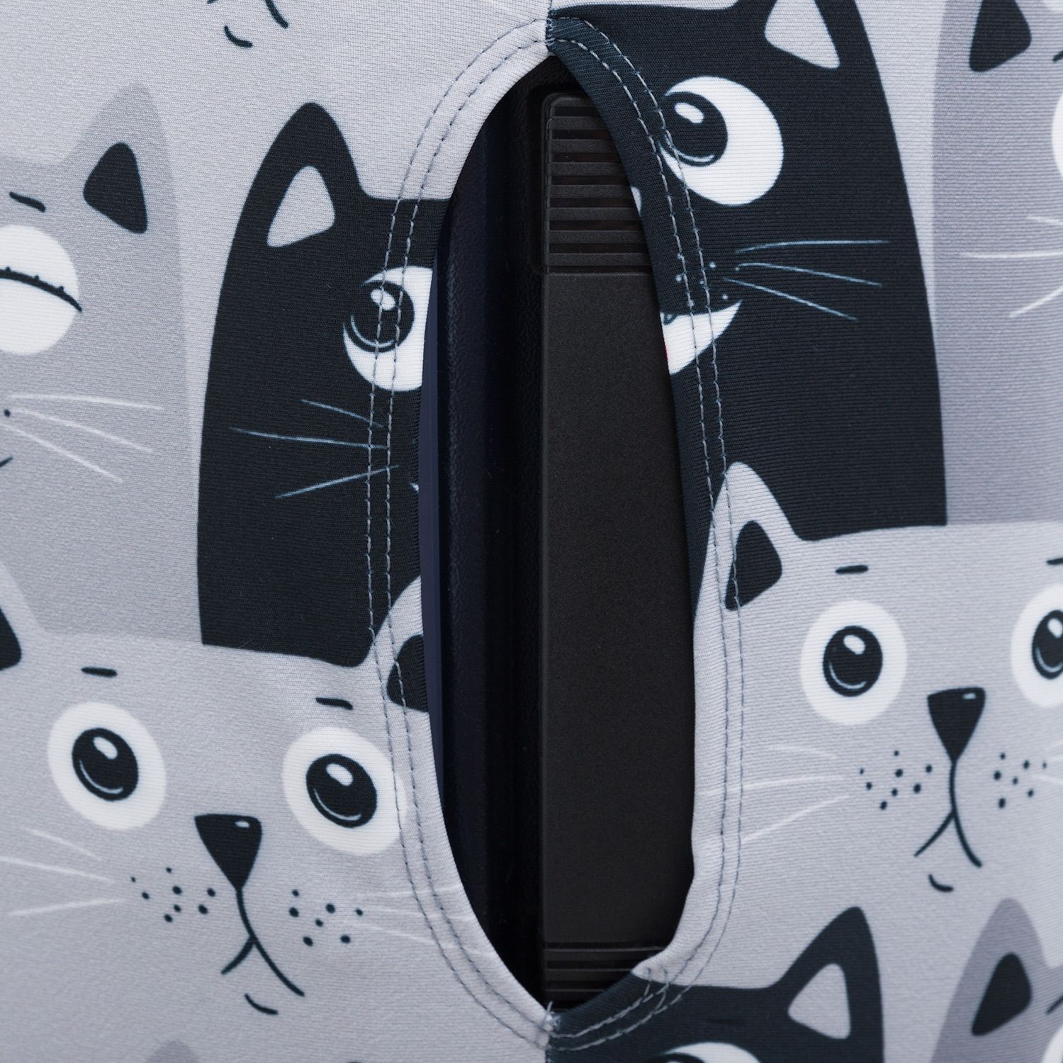 ECO Все любят котиков ML Чехол для чемодана средний Fancy Armor ECO - Вид №2