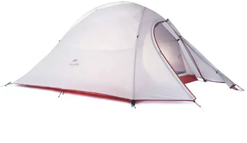 91020778 Палатка 2-х местная Naturehike Cloud Up Si NH17T001-T-DG серый/серебристый STLM-0444594