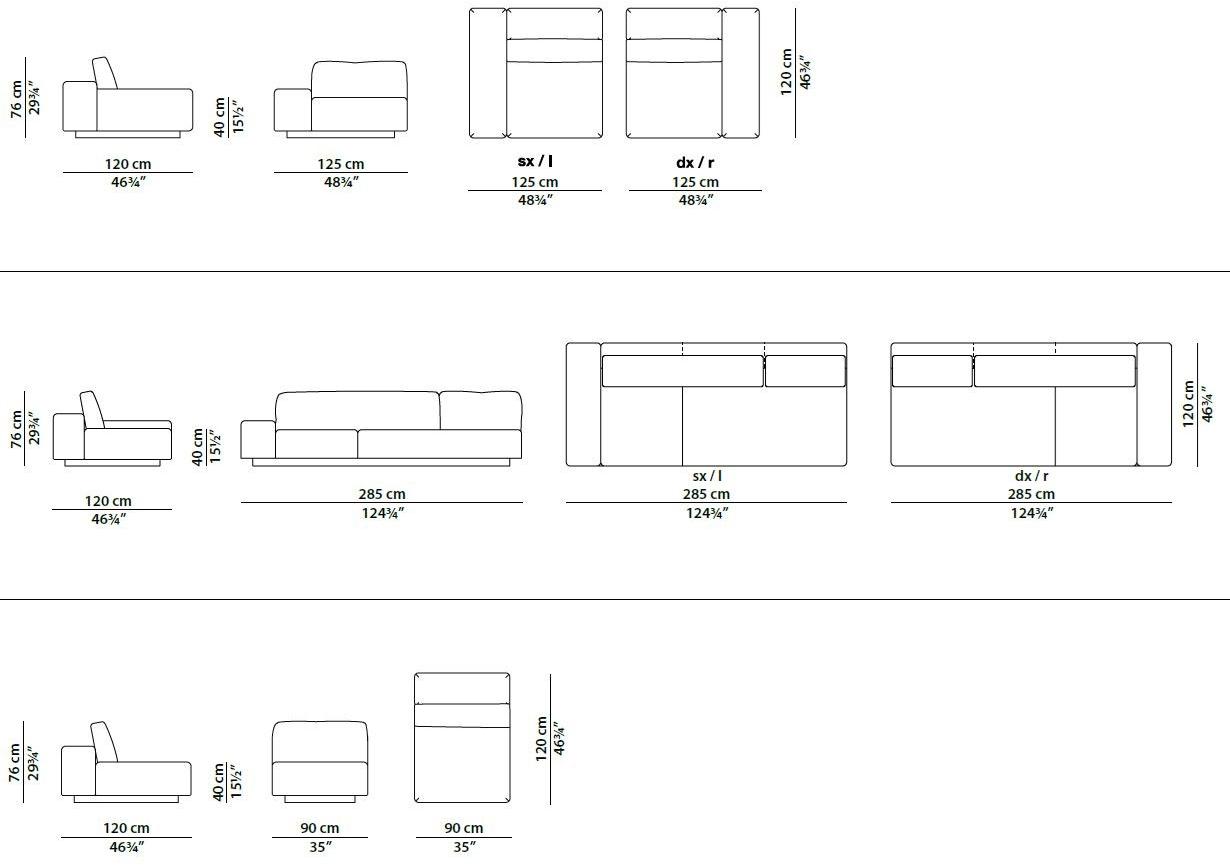 BAXTER Секционный кожаный диван sun-id-1415222 - Вид №8