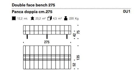 Мягкая модульная скамья со спинкой MOROSO Waiting ARCH-00008406 - Вид №2