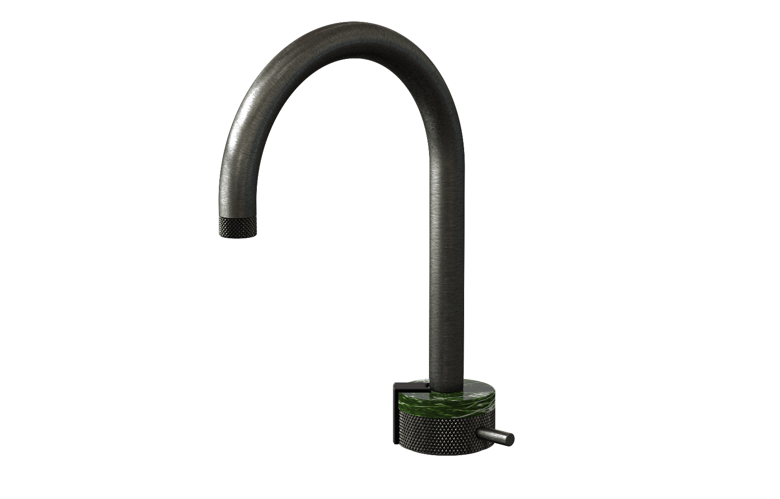 E-11502-R2MG-L2BK-BOX Однорычажный прогрессивный смеситель для раковины - излив 16см GRAFF MOD+