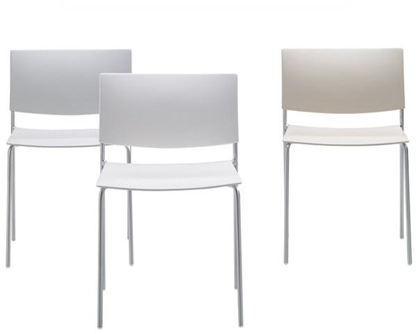 Andreu World Штабелируемый стул из технополимера с открытой спинкой Sit Si1200 - Вид №9