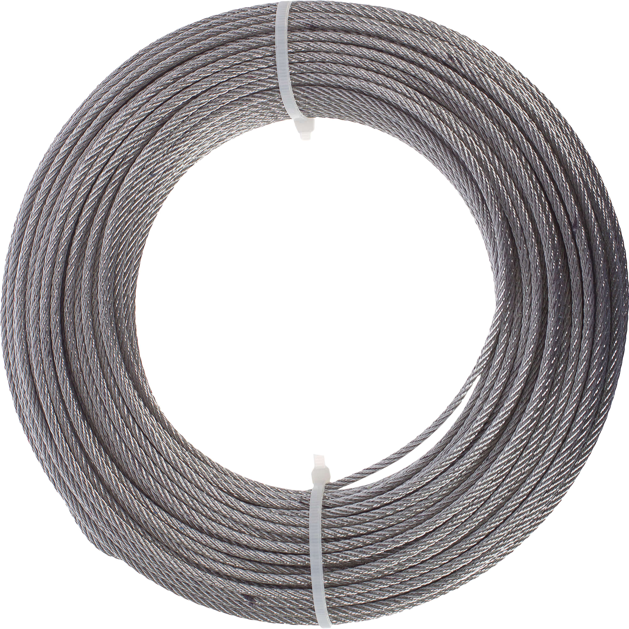 15956099 Трос стальной DIN 3055 3 мм 50 м, цвет цинк Santreyd  - Вид №2