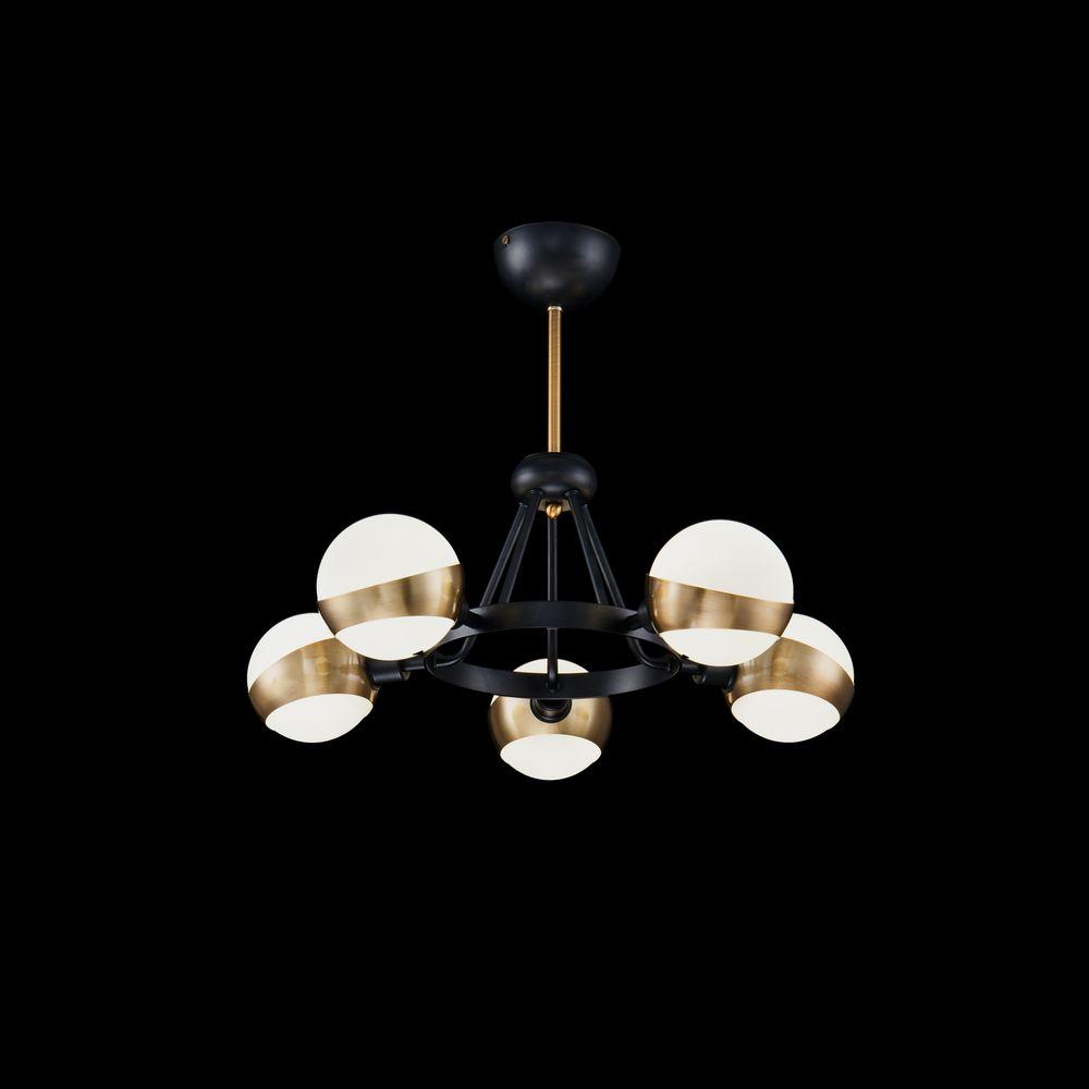 Потолочная люстра Freya Silvia FR5009PL-05B белая FREYA SILVIA 220649 Белый - Вид №1