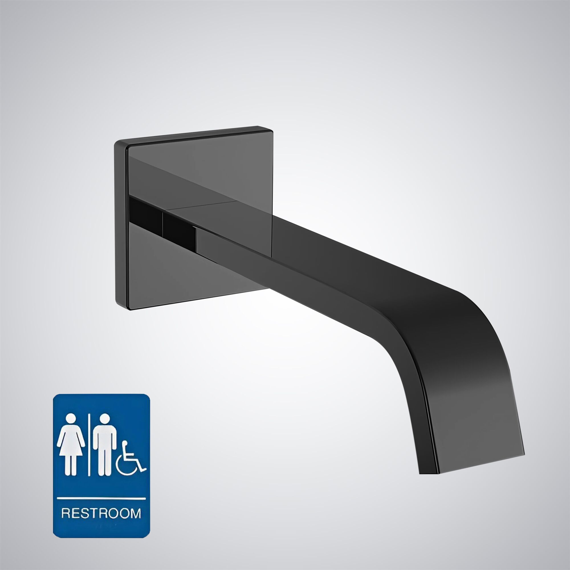 Настенный однорычажный инфракрасный смеситель для раковины Fontana Showers LOIRET ARCH-00131871