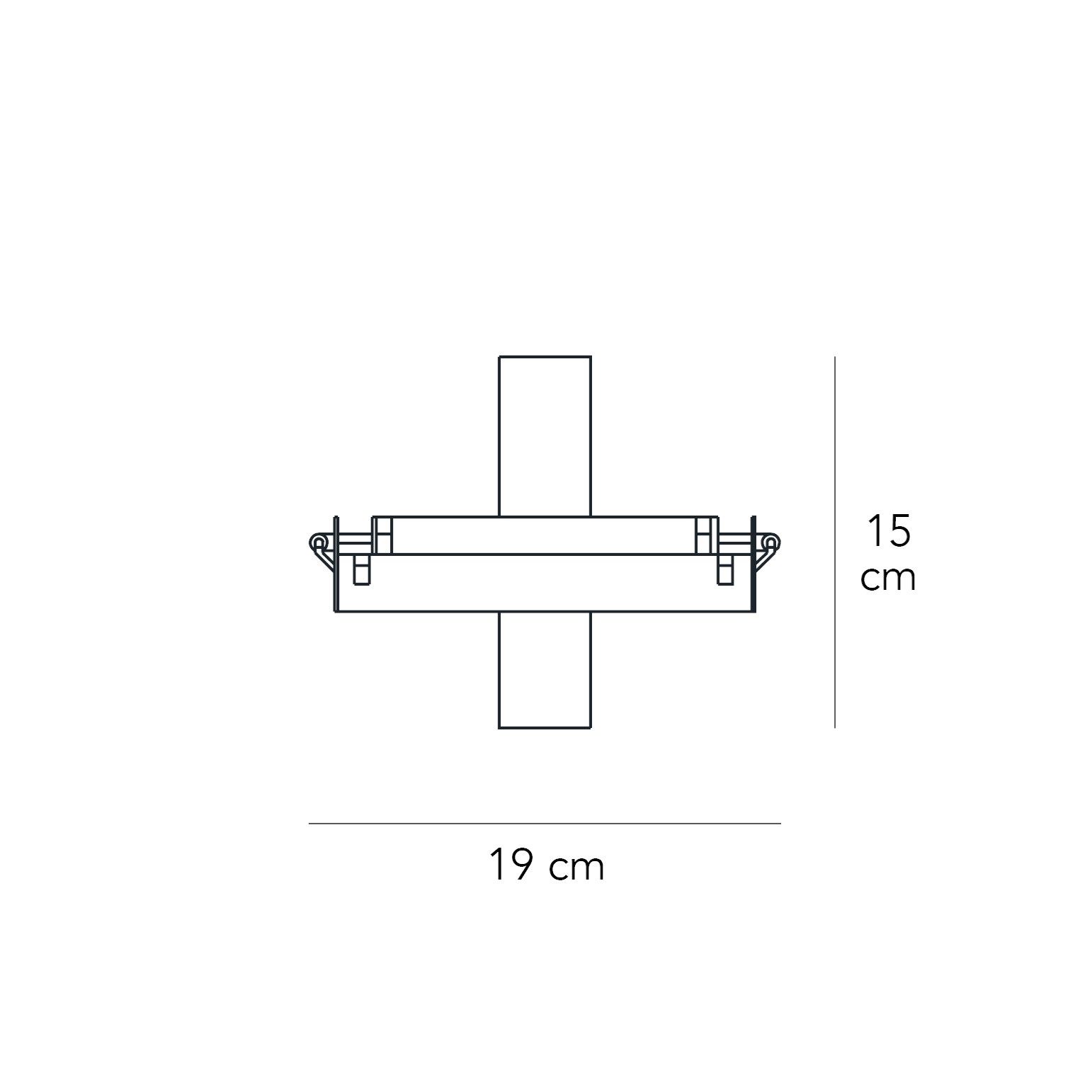 Металлический настенный светильник FontanaArte Искра ARCH-00088829 - Вид №2