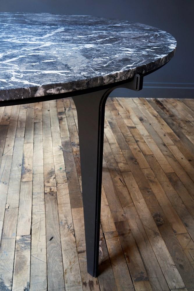 GABRIEL SCOTT Круглый мраморный стол Prong sun-id-1466330 - Вид №3