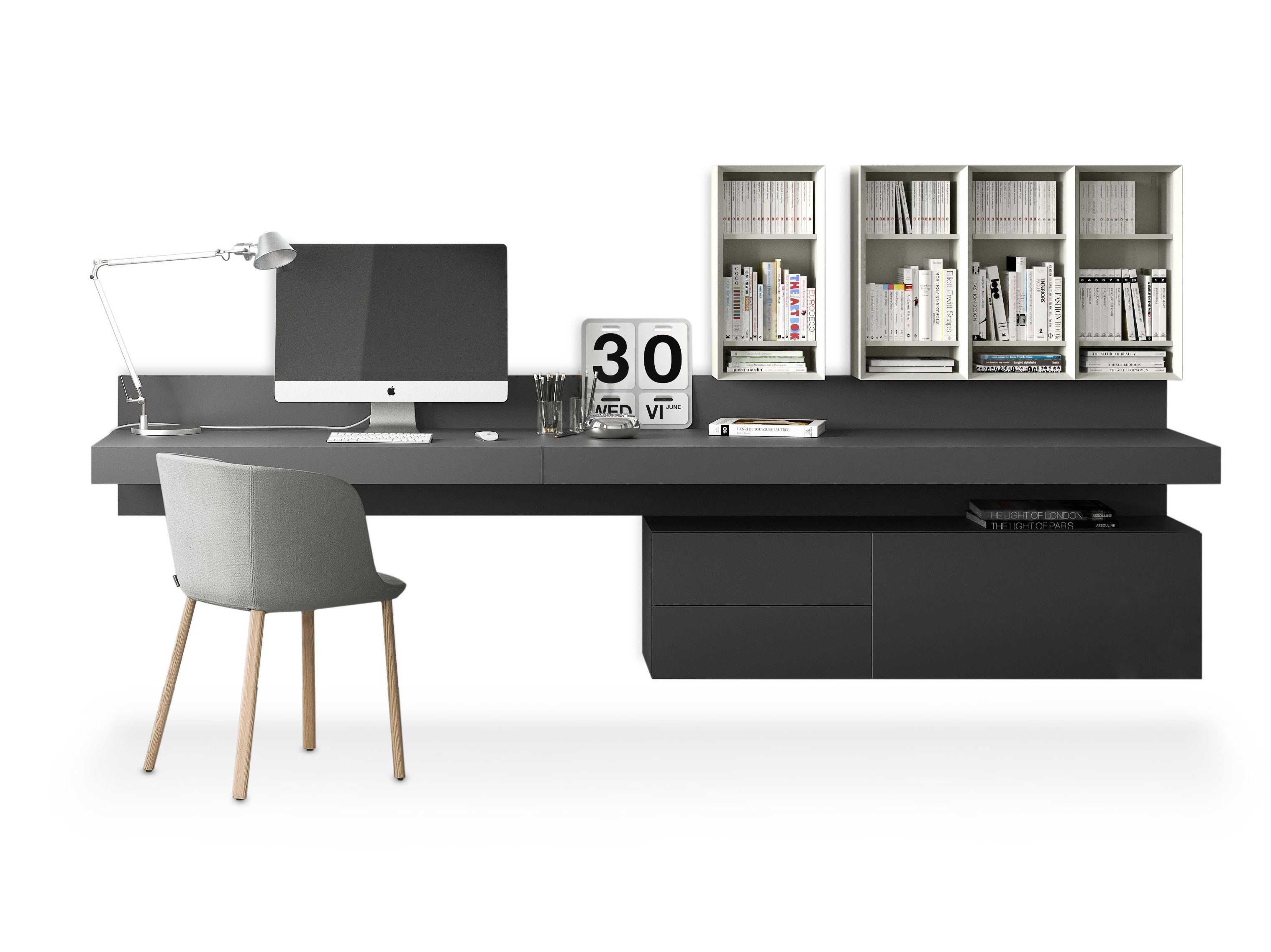 Письменный стол с контейнерами Pianca ALA ARCH-00096957