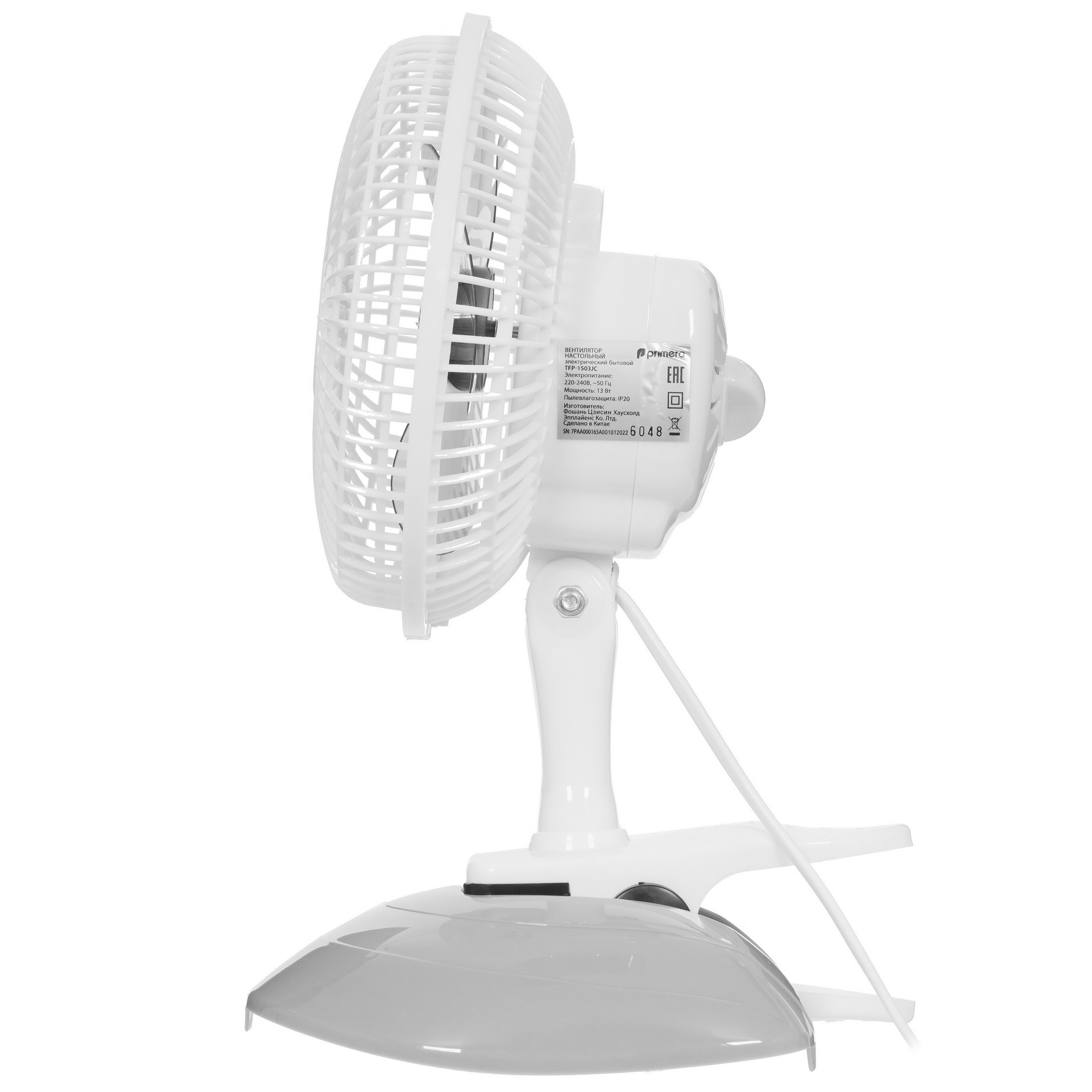 9984613 Вентилятор Primera TFP-1503JC  белый STDN-0073967 - Вид №2