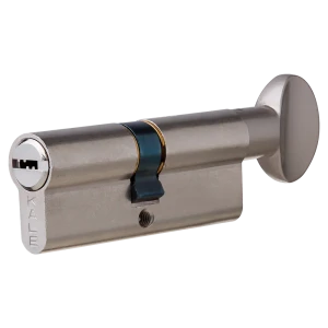 Цилиндр Kale 164BM-80-C-NP, 35х35 мм, ключ/вертушка, цвет никель 82394780 STLM-2045410