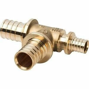 Тройник переходной 25x25x16 аксиальный для труб из сшитого полиэтилена STOUT
