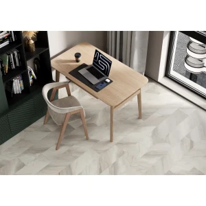 Глазурованный керамогранит Alma Ceramica Materia 47 20x90 см 1.62 м² матовый цвет серо-коричневый