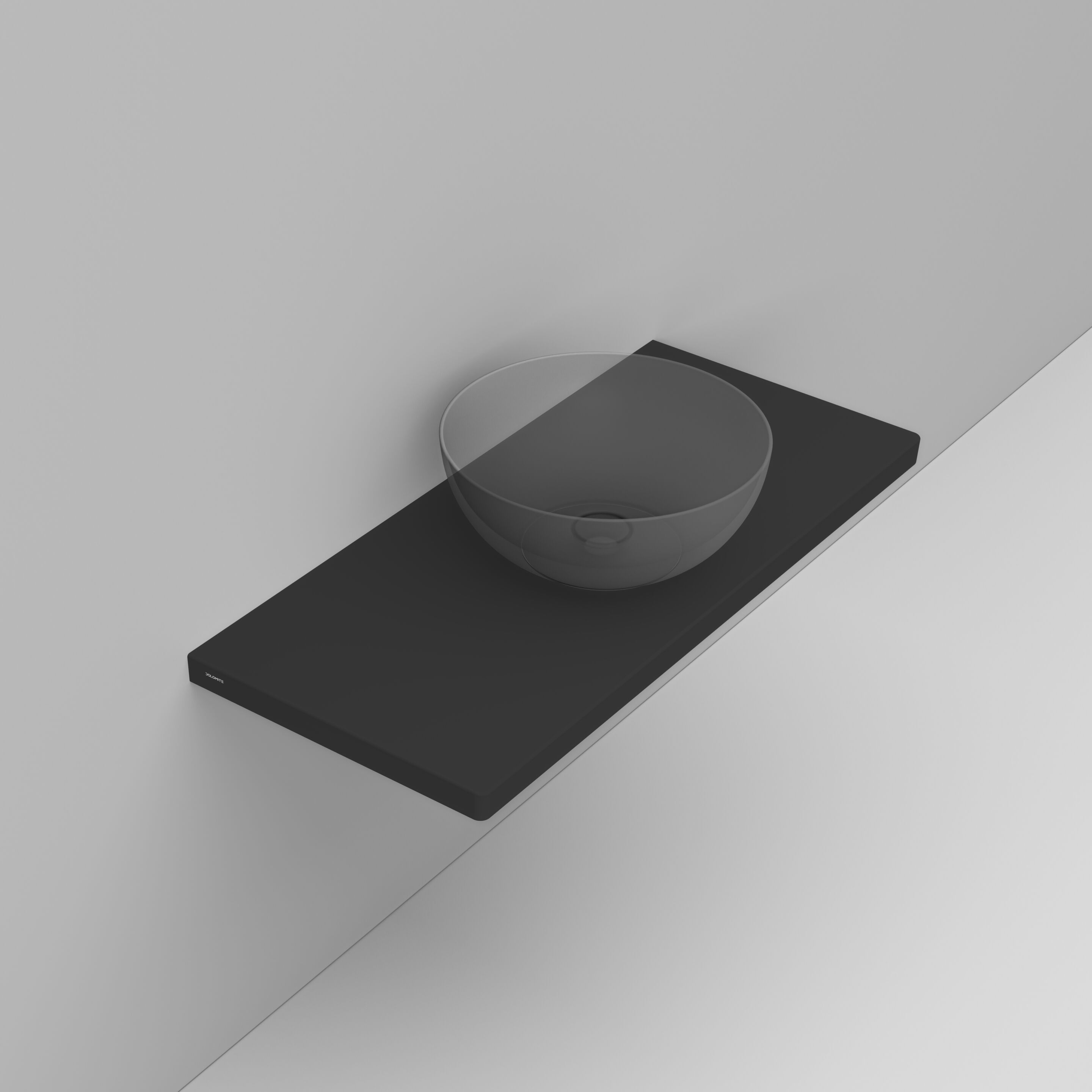 Керамическая столешница с одной раковиной Ceramica Dolomite FLAT ARCH-00032542 - Вид №13