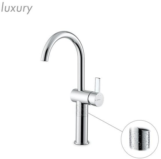 newform Смеситель для раковины, однорычажный, сливной Blink chic sun-id-1513622 - Вид №3