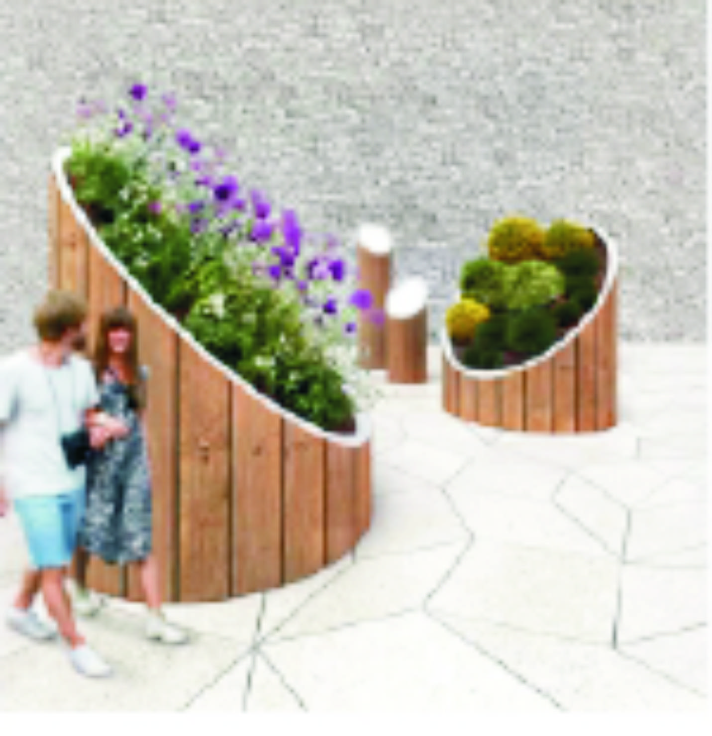 13974 Гранада Great oak 1, цветочница, кашпо LAB.Space 