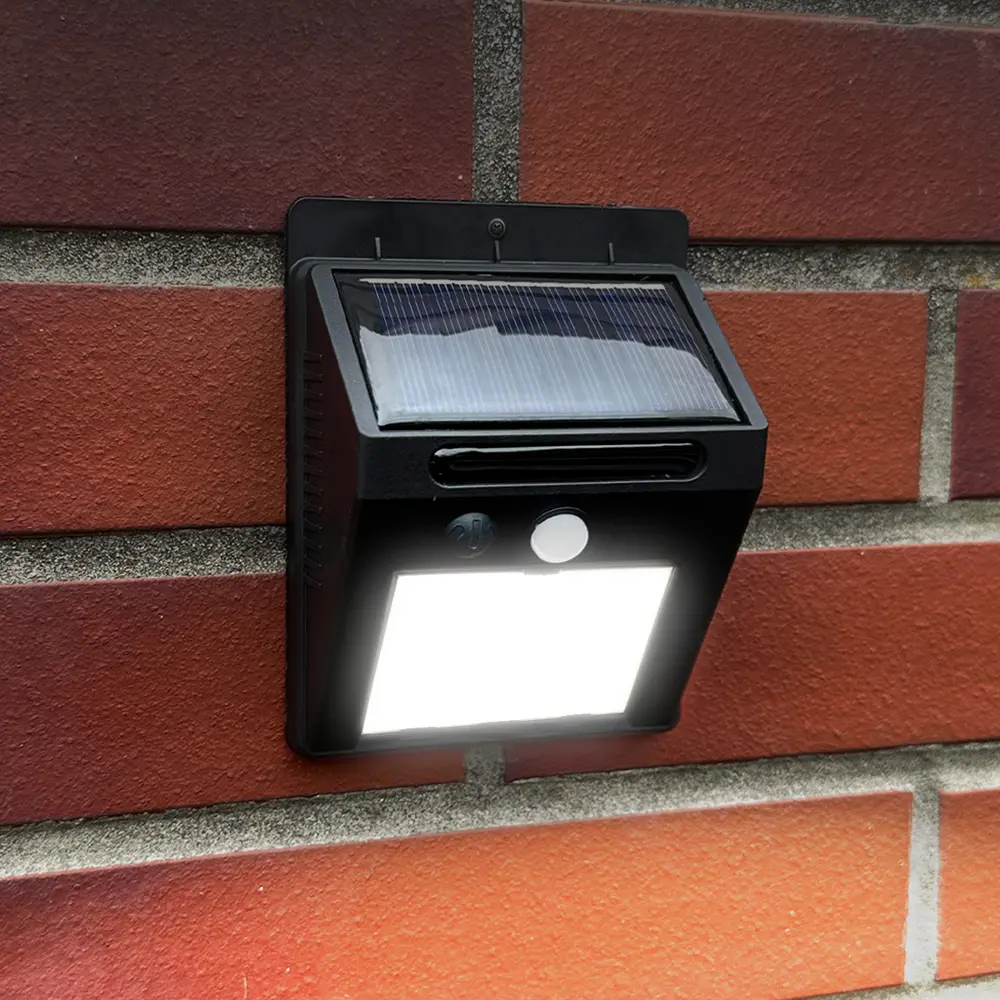 Светильник светодиодный уличный Duwi Solar LED на солнечных батареях 5Вт 6500К 400Лм IP65 c датчиком движения черный STLM-2135653