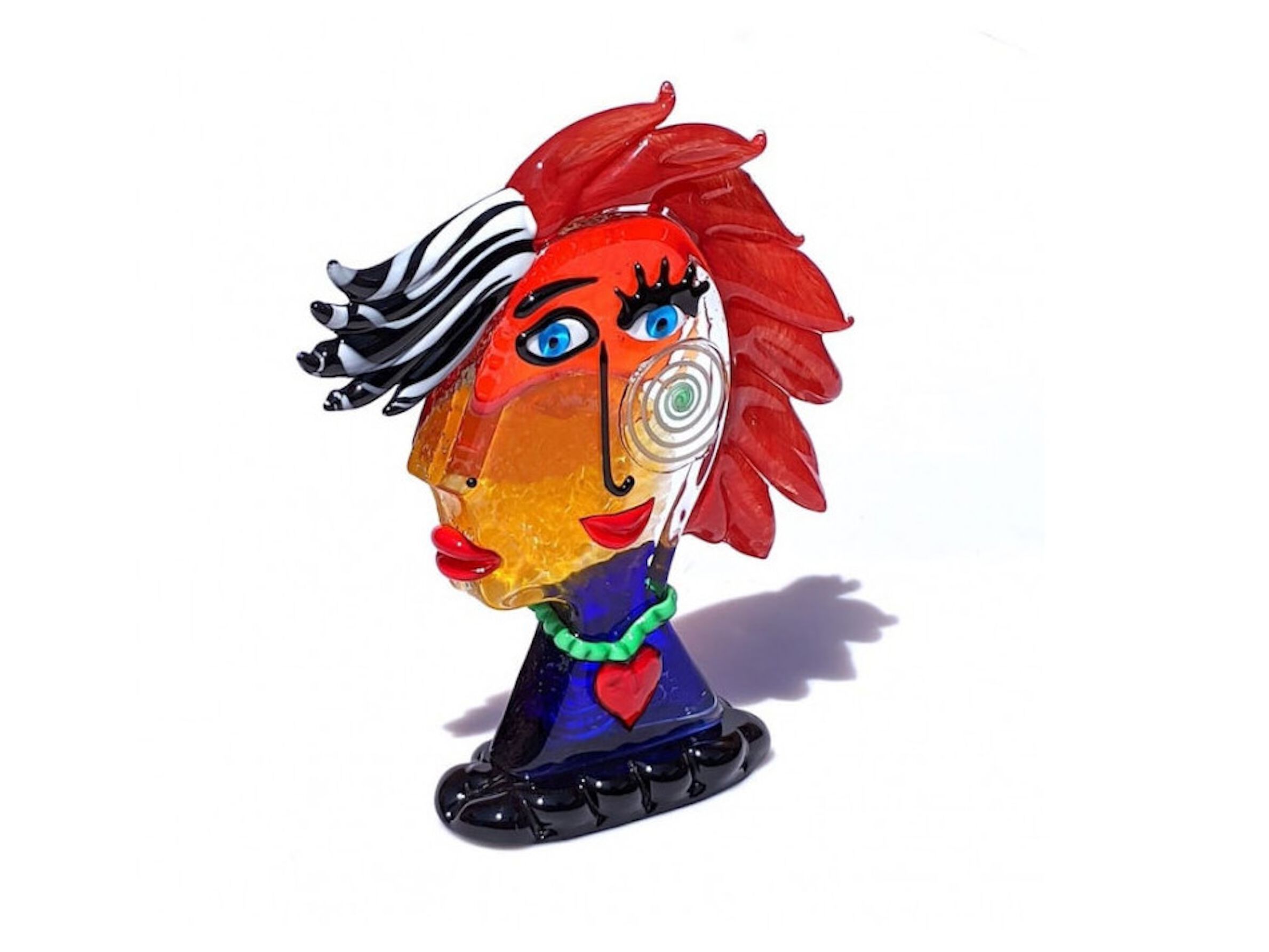 Абстрактная скульптура ручной работы из муранского стекла YourMurano Picasso'S Figures ARCH-00103700 - Вид №2