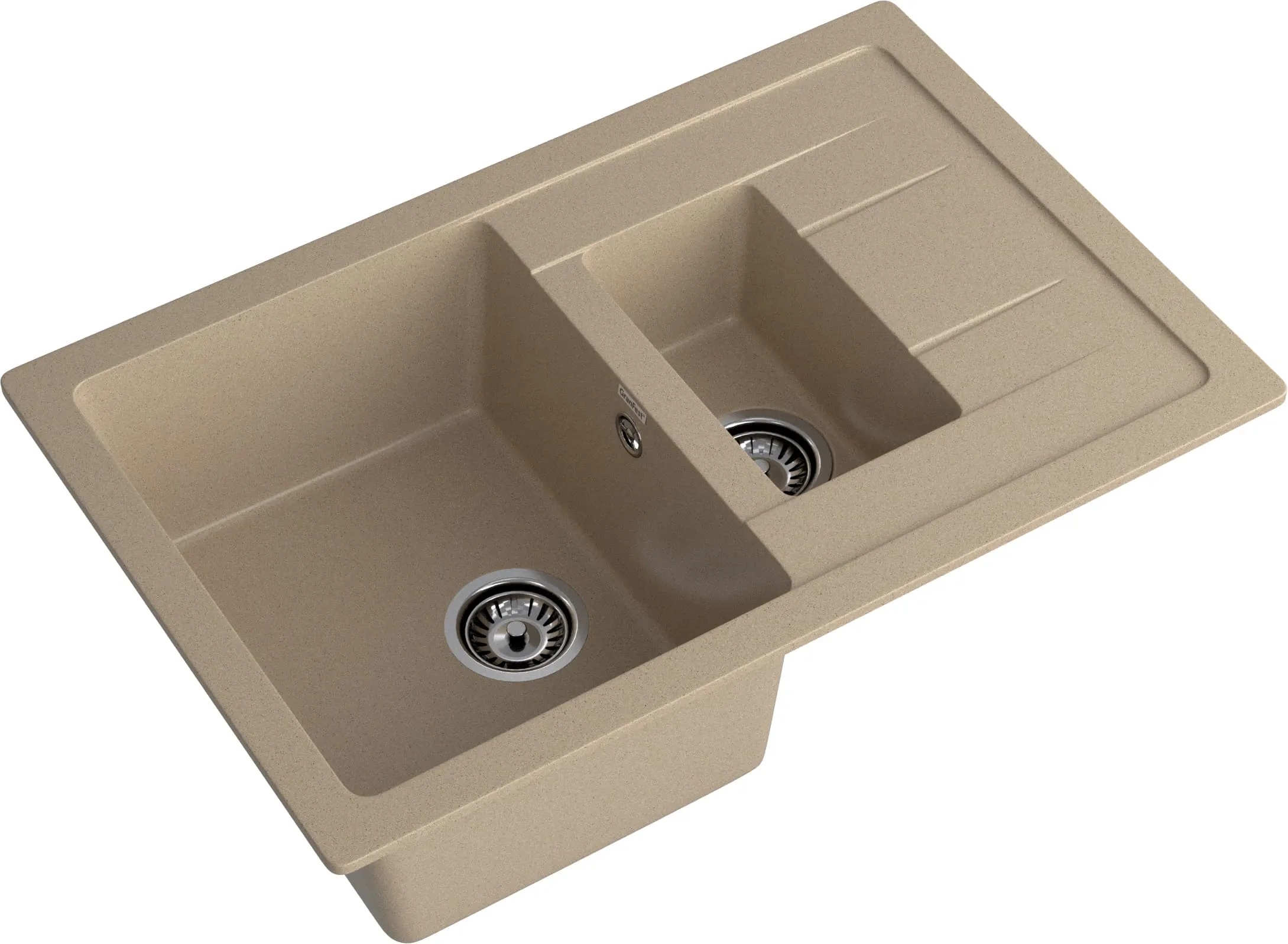 Кухонная мойка Искусственный камень QUADRO S297 GranFest Q-775KL-S297 - Вид №2