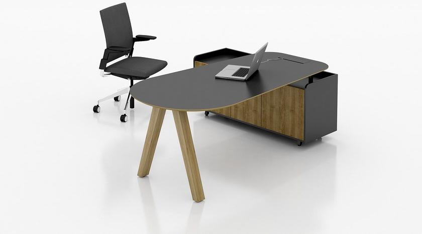 Tuna Ofis Рабочий стол со встроенной полкой Lea sun-id-1471394 - Вид №2