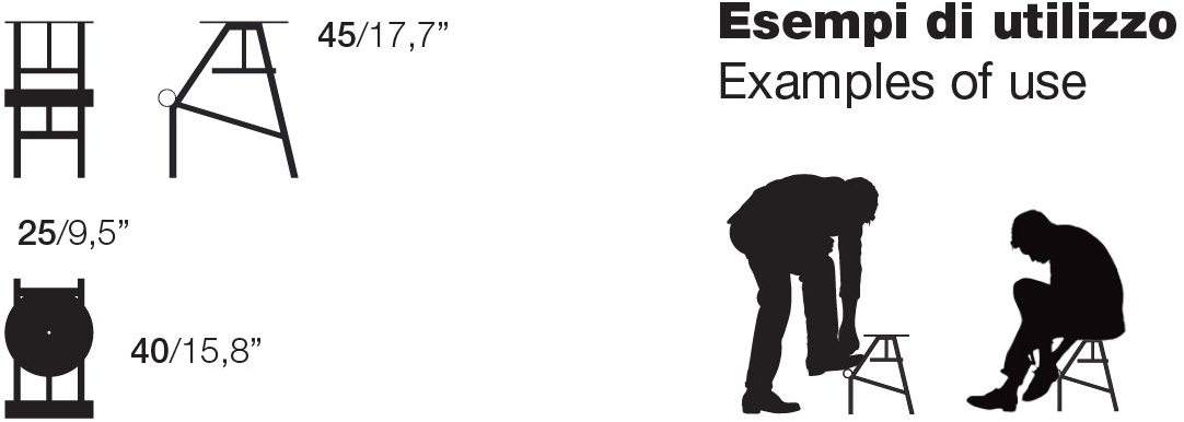 Opinion Ciatti Табурет металлический с подставкой для ног sun-id-1373283 - Вид №16