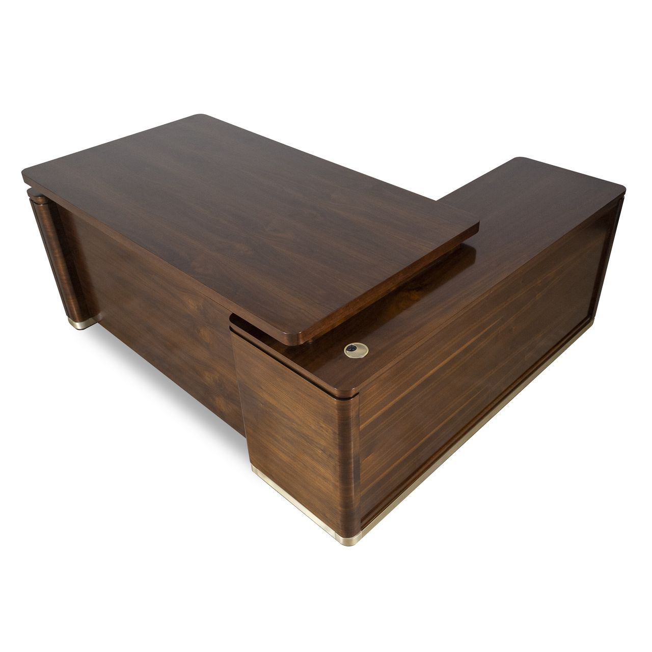 Деревянный направленный угловой стол с системой люверсов Hurtado Evolution ARCH-00055628 - Вид №10