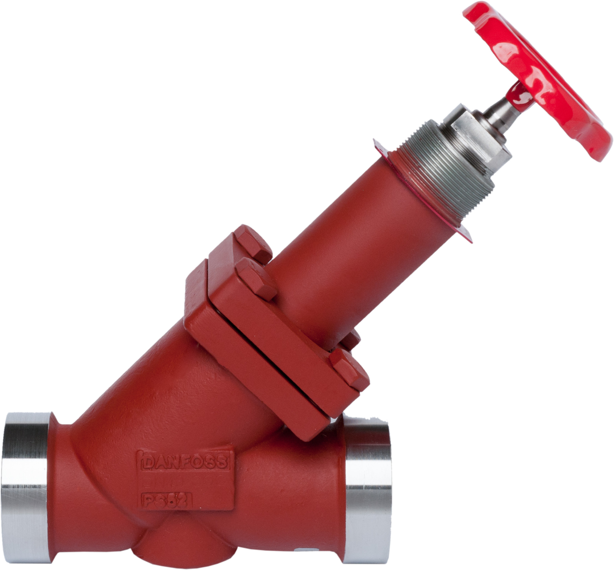 Danfoss SVA-L — запорные клапаны с удлиненным штоком SVA-L 15 A ANG CAP Запорный клапан 148B5261  - Вид №1