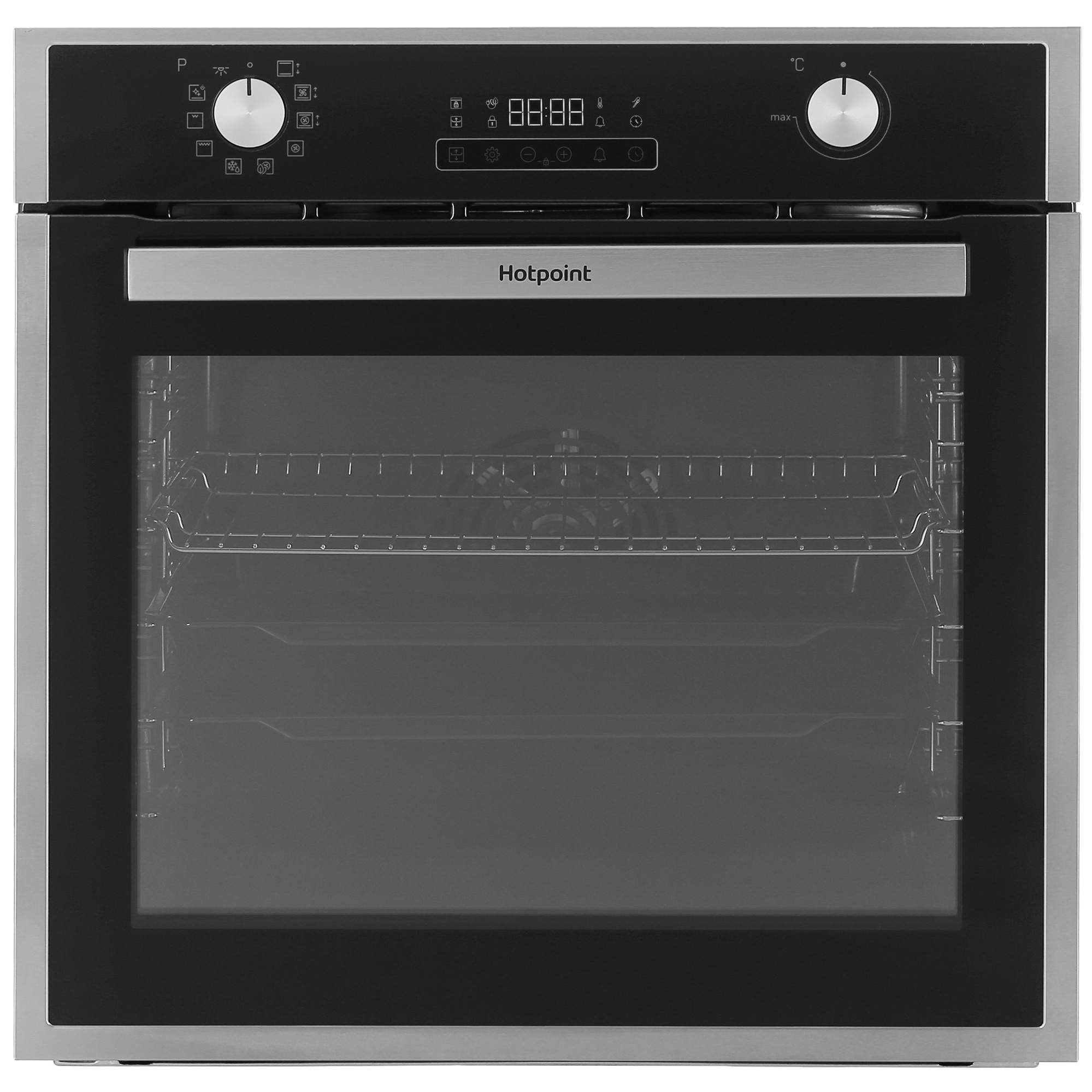 9006740 Электрический духовой шкаф Hotpoint FE9 834 JC IX черный STDN-0072460