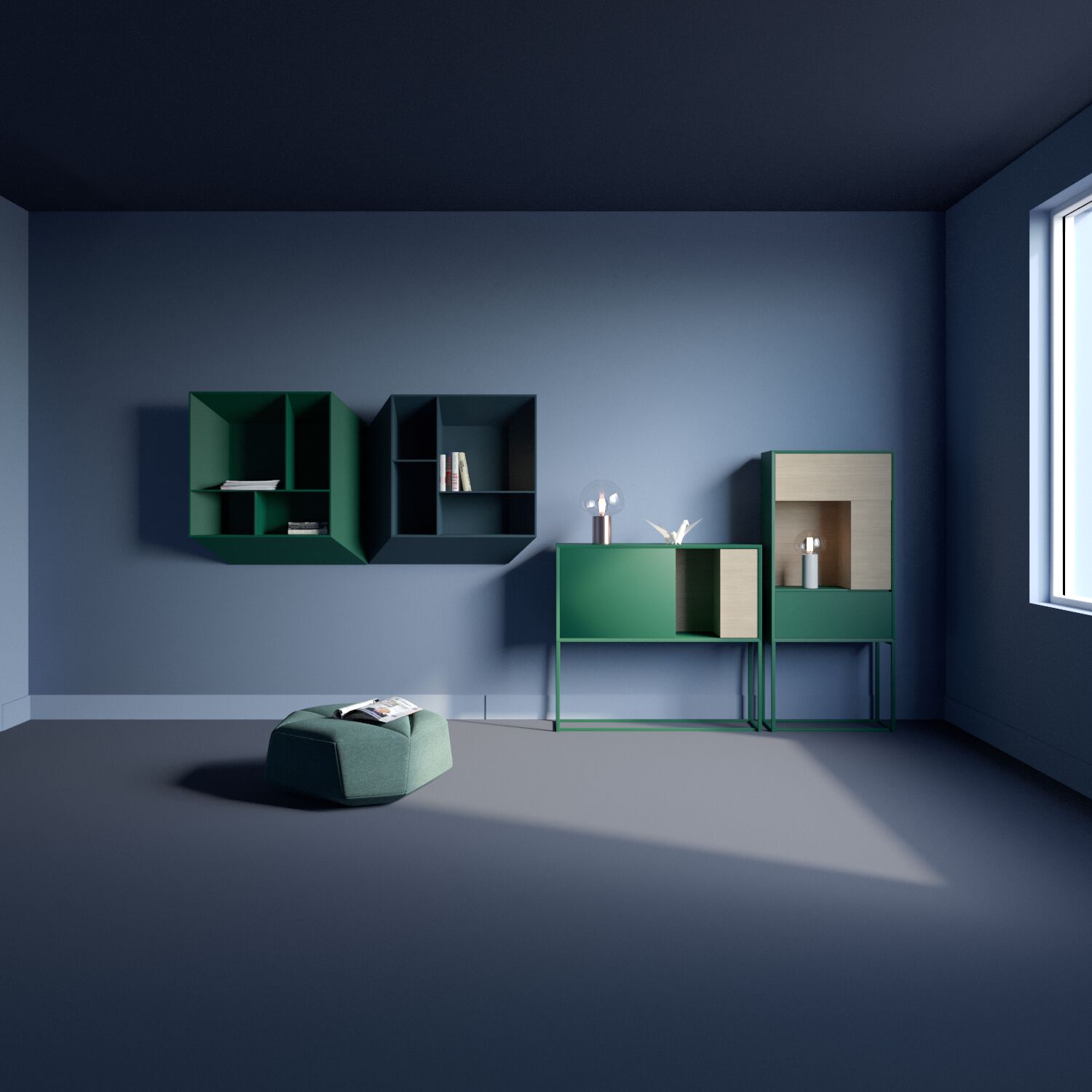 Деревянный навесной шкаф FID Paris OPTIC GRAND ARCH-00107380 - Вид №1