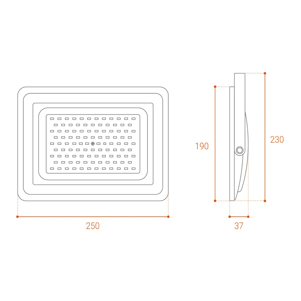 Прожектор Wolta 70 Вт 5700 K 6300 Лм, IP65 STLM-2090772 - Вид №6
