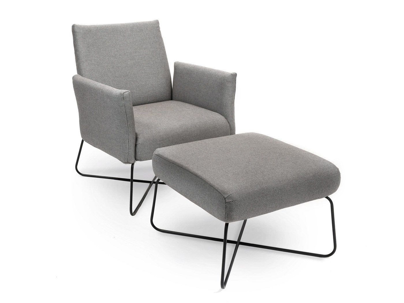 Тканевое кресло с подлокотниками FISCHER MÖBEL Kalos ARCH-00060533 - Вид №2