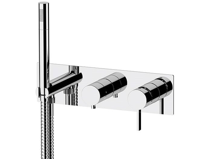 Набор настенных ванн с переключателем Remer Rubinetterie Метрика ARCH-00130750 - Вид №1