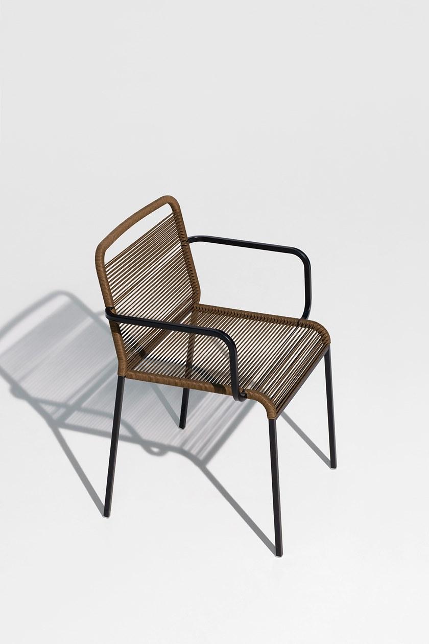 Lapalma Штабелируемый садовый стул с подлокотниками Aria outdoor sun-id-1354243 - Вид №8