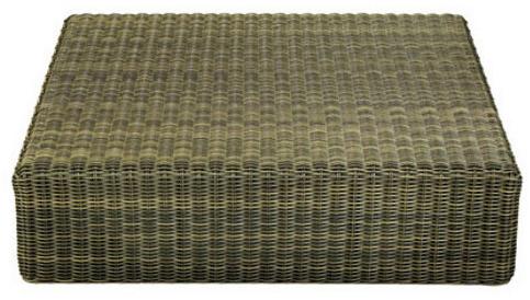 Ethimo Низкий садовый столик из ethimo etwick® Cube Cbtb20gl - Вид №2