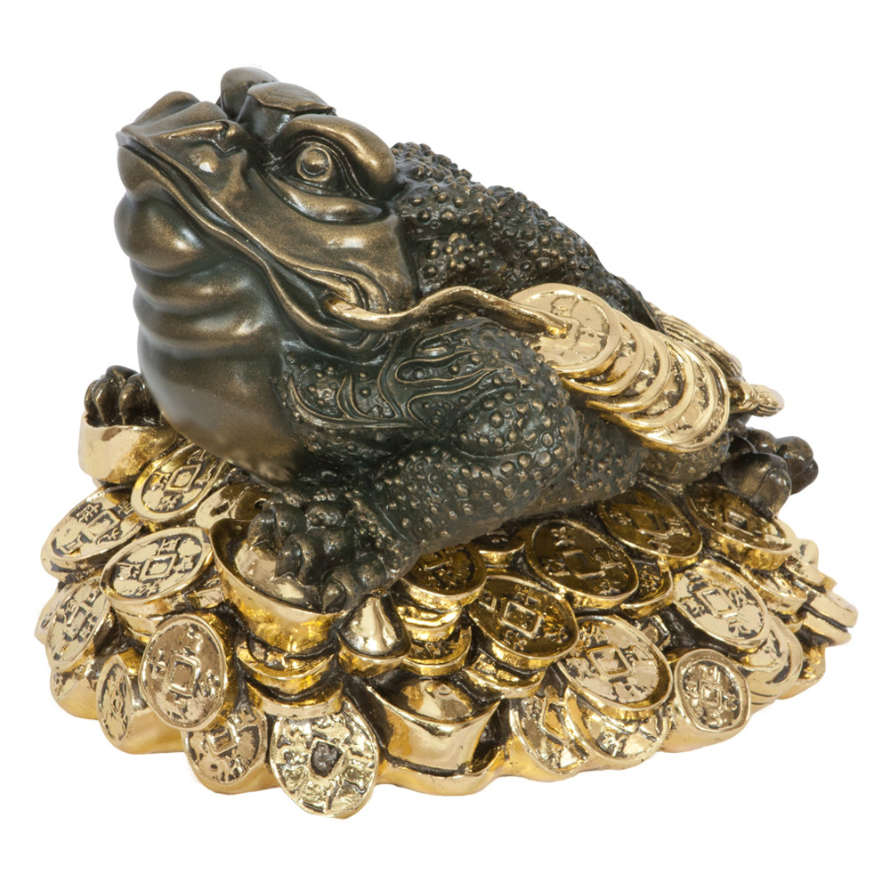 22389 Статуэтка Символ Достатка и благополучия большой Бронза BOGACHO 4627138211779 - Вид №7