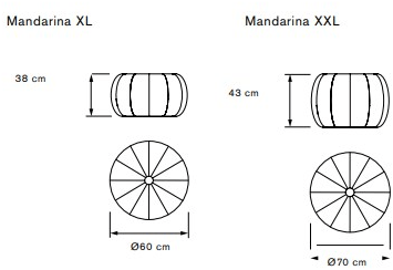 OGO Круглый пуф из ткани sun-id-1409678 - Вид №11