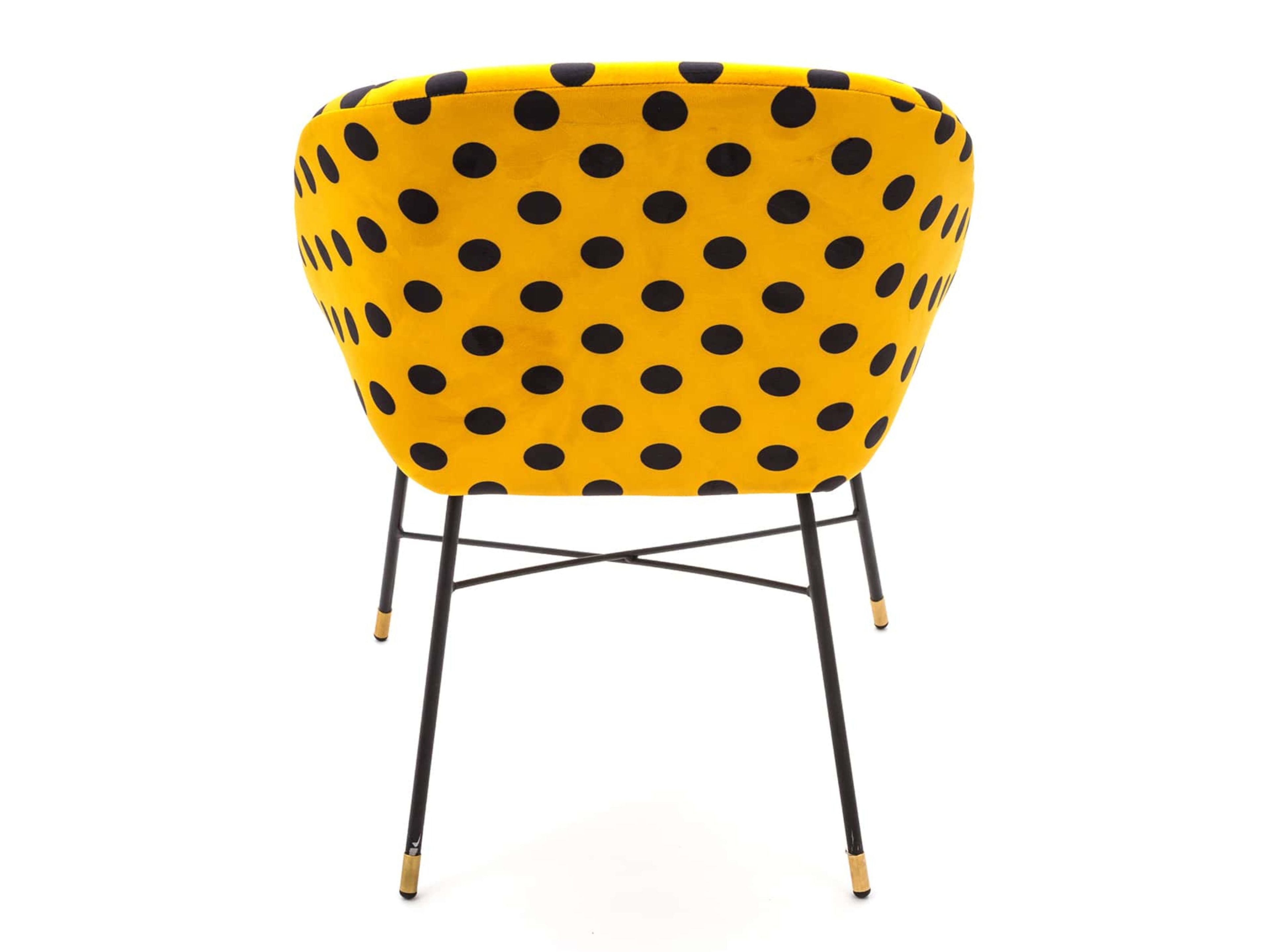 Мягкий тканевый стул с подлокотниками Seletti Seletti wears Toiletpaper ARCH-00071403 - Вид №3