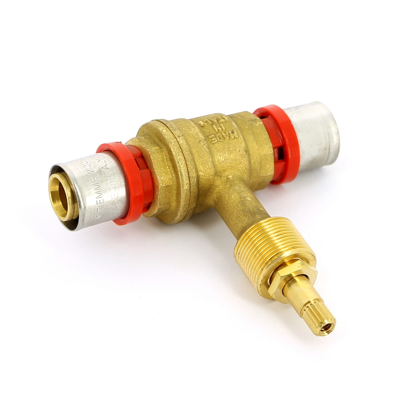 Кран пресс без ручки для монтажа в стене TIEMME 20 1680001 - Вид №1