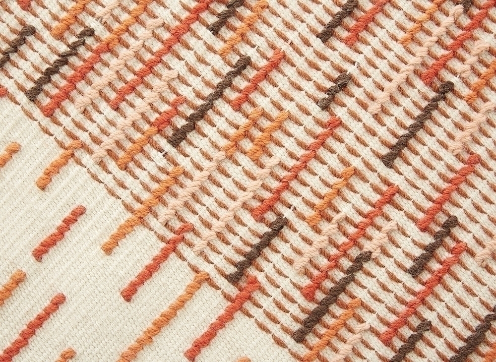 072810 Ковер Busy Brick GAN Backstitch - Вид №1