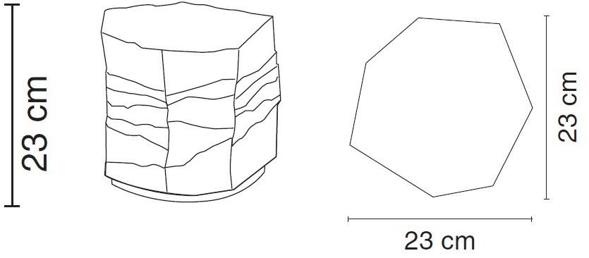 Fos Ceramiche Фарфоровая ваза Erosum Vl-09 - Вид №3