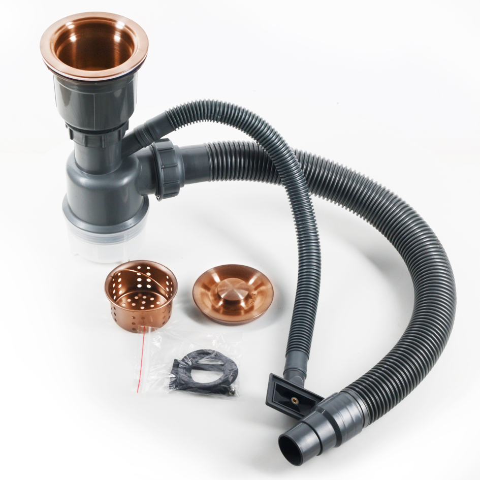 Мойка H6050G MELANA ProfLine 3,0/200 ЗОЛОТО врезная прямоугольная с коландером H6050G H6050G золото - Вид №1