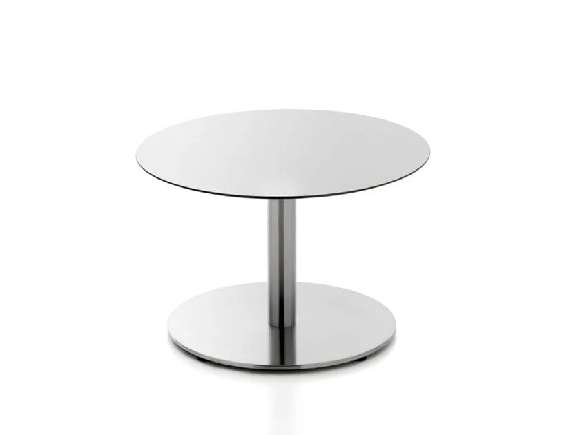 Круглый низкий журнальный столик в HPL Kastel Kaleox ARCH-00134903