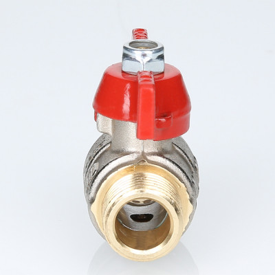 S.219.04 Кран шаровой ENOLGAS BASIC с ручкой «бабочкой» и наружной резьбой Valtec 1/2"  - Вид №2