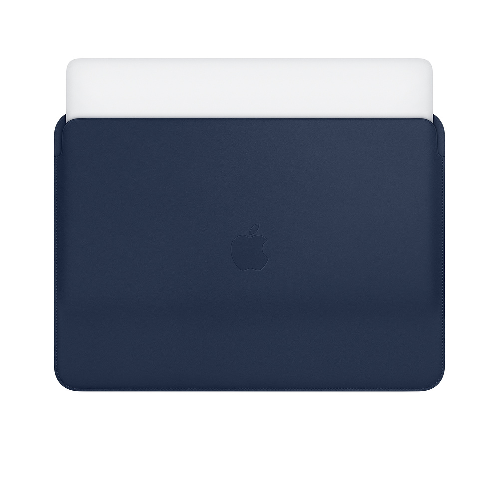 MRQL2ZM/A Leather sleeve for 13-inch macbook pro – midnight blue Apple Santreyd  - Вид №3