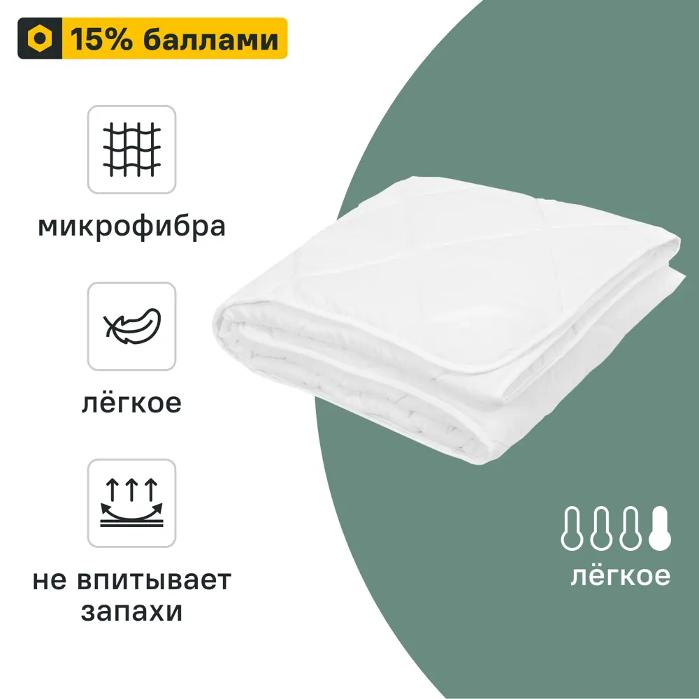 89336109 Одеяло Inspire 170x205 см микрофибра STLM-1049677