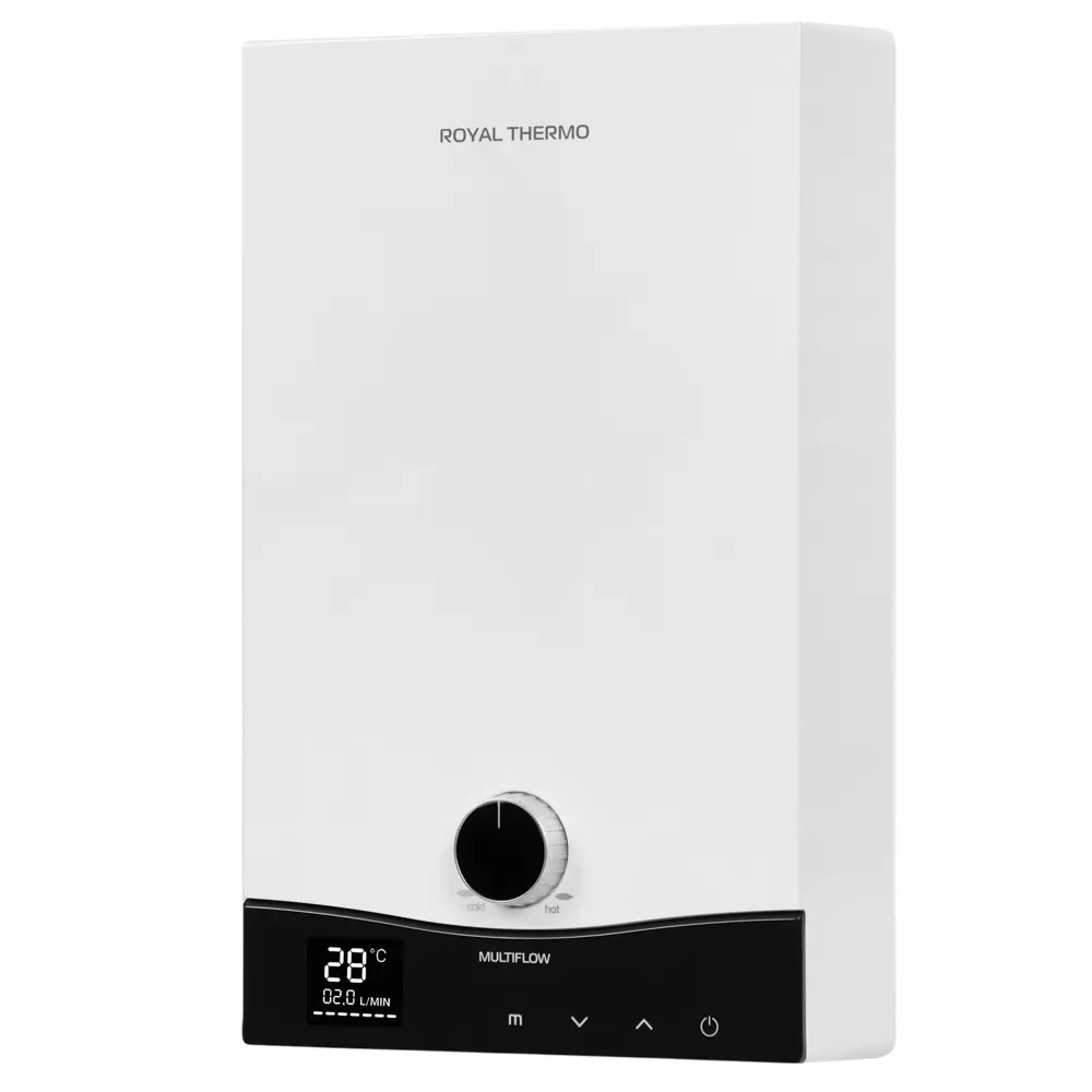 Проточный водонагреватель электрический Royal Thermo NPX 8 Multiflow 8.8 кВт бело-черный 89411162 STLM-2134036 