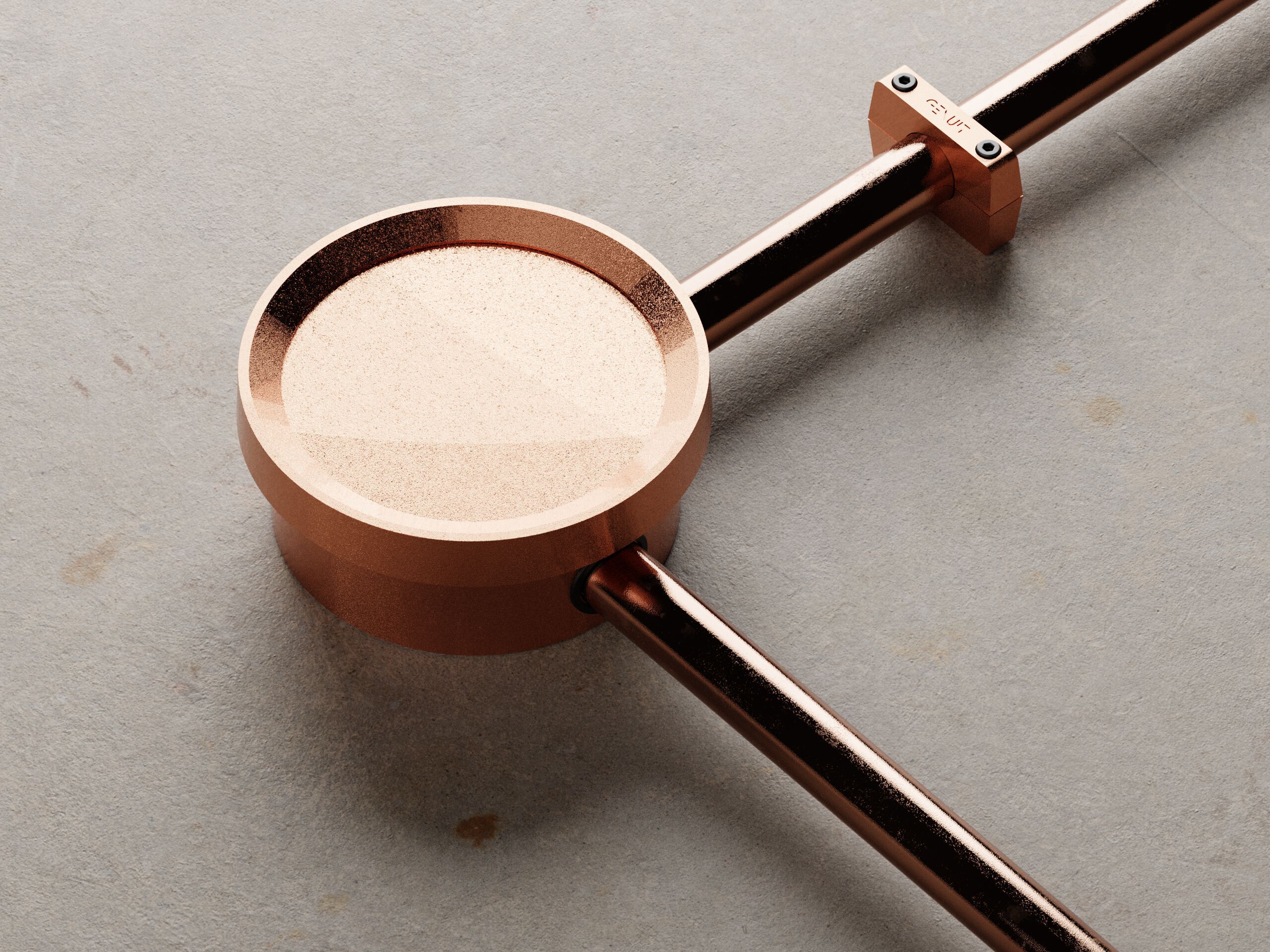 Медная алюминиевая распределительная коробка Genuit медь ARCH-00073590